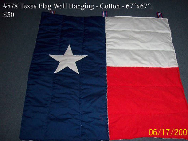 #578 Wall Hanging  Texas Flag