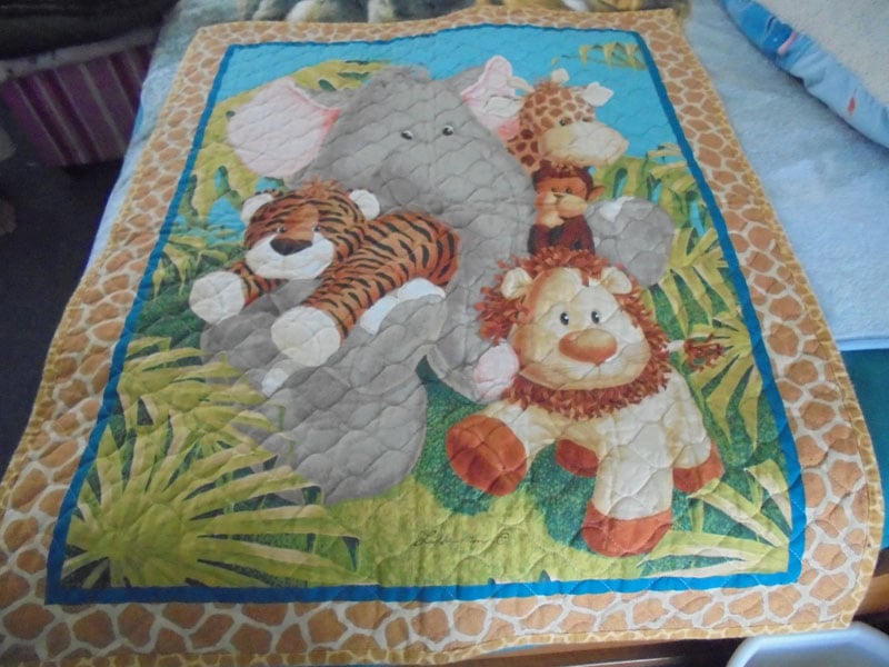 #1153  Noah's Ark - Appliqued, 42"x36"