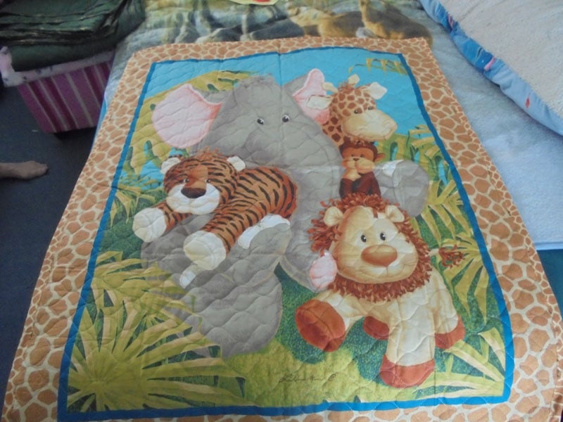#1153  Noah's Ark - Appliqued, 42"x36"