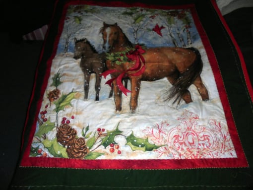 #1167  Horses at Christmas