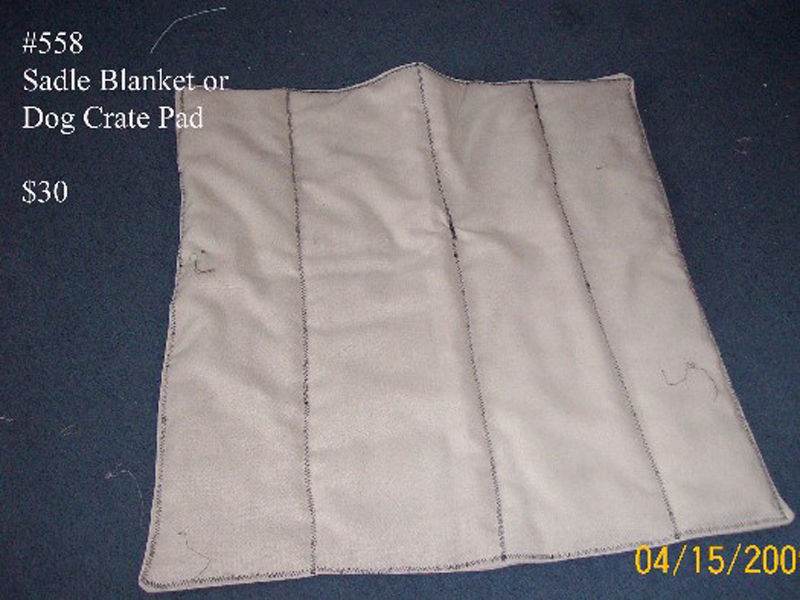 #558 Saddle Blanket