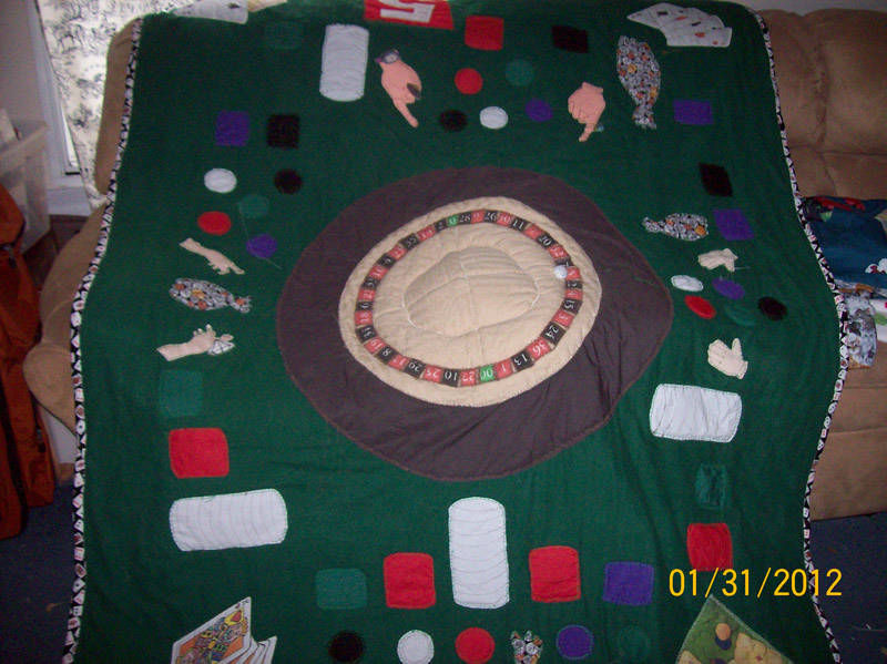#740  Roulette Table
