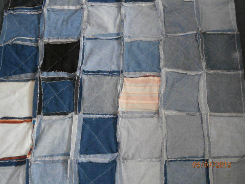 #820  Picnic Blue Jean