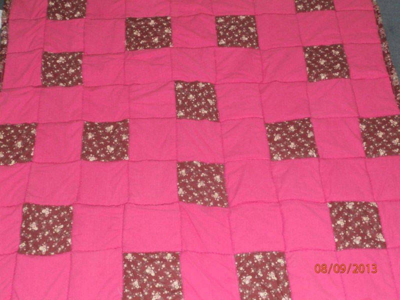 #825  9 patch “h” pattern