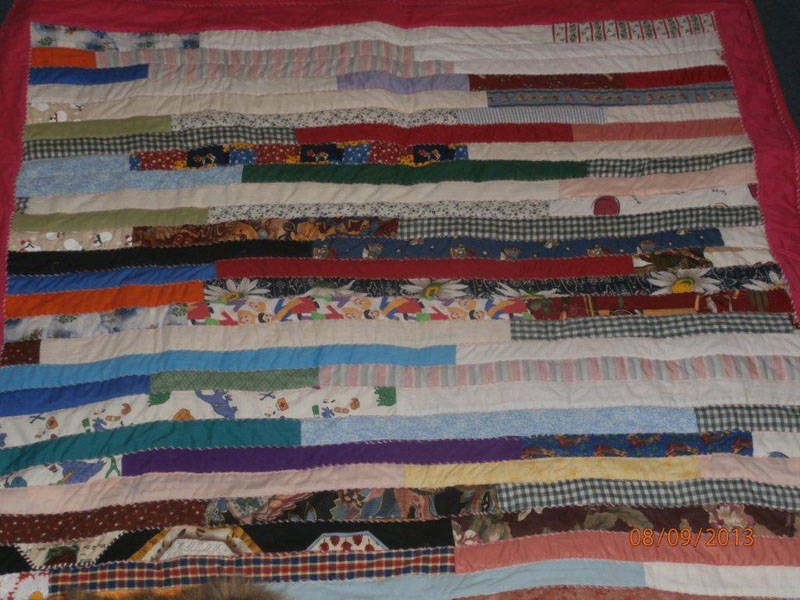 #828  small throw – Jelly roll string