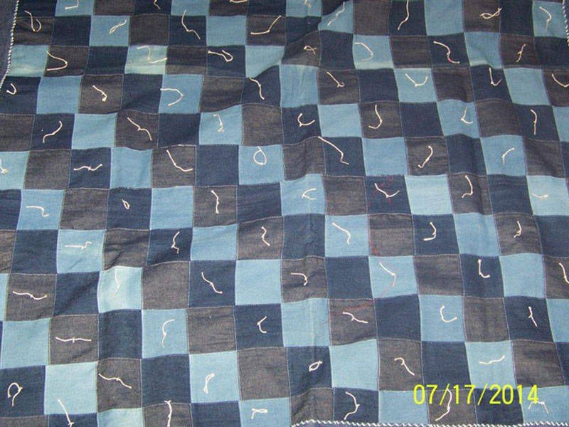#875  Blue Jean Throw