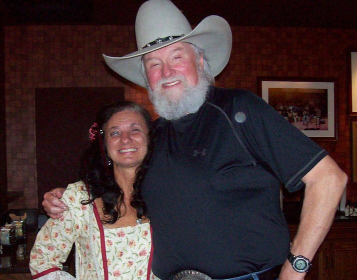 Diane with Charlie Daniels
